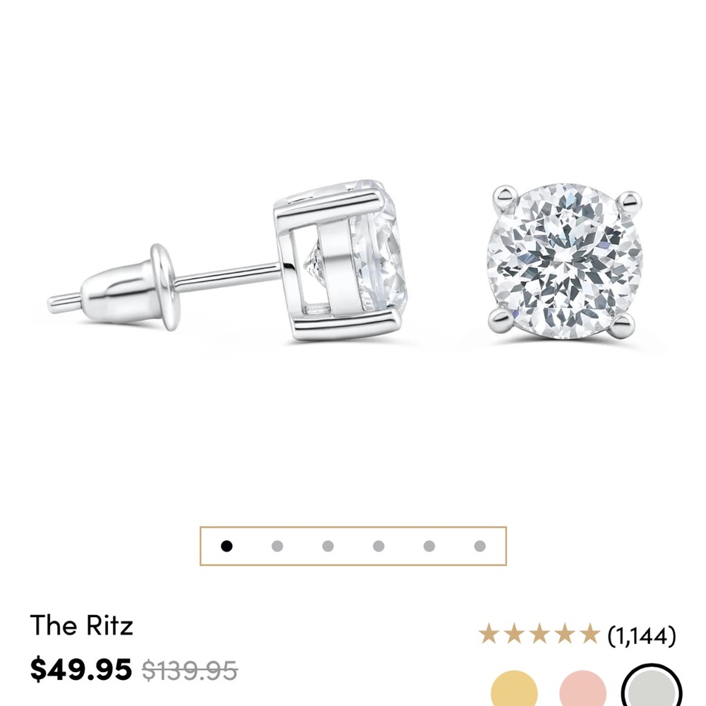 Modern Gents The Ritz earrings